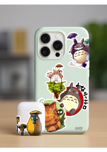 Komşum Totoro Ghibli Anime Telefon Laptop Bullet Journal Yapışkanlı Folyo Sticker Paketi fiyatları