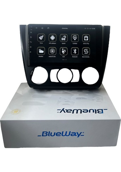 Bmw 1 Series E87 (Analog) Blueway 8-128 Tam Profesyonel Oem Multimedia fiyatları