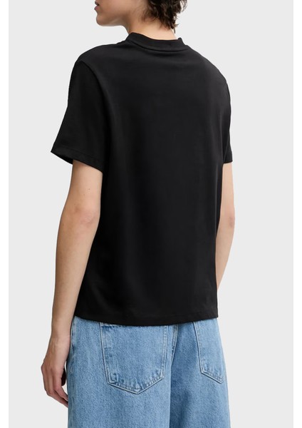 % 100 Pamuk Regular Fit Bisiklet Yaka Logolu T Shirt LV047C912GUB1 Bayan T Shirt LV047C912G Ub1 fiyatları