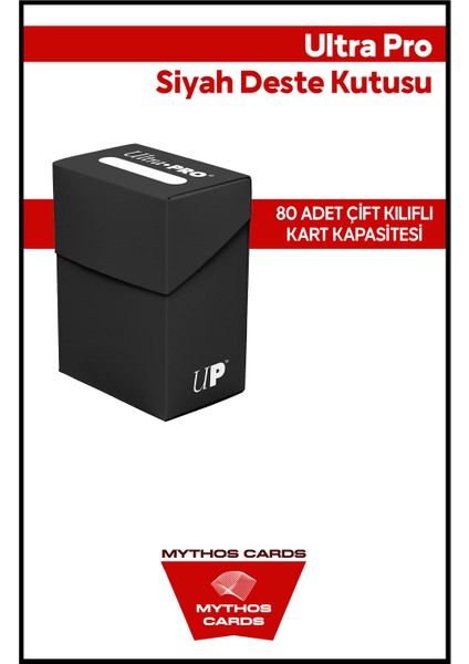 Ultra Pro -Siyah Deste Kutusu