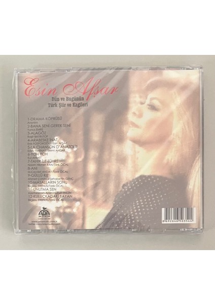 Esin Afşar Dün ve Bugünün Türk Şiir ve Ezgileri CD (Jelatininde Sıfır Dönem Baskı Cd) fiyatları
