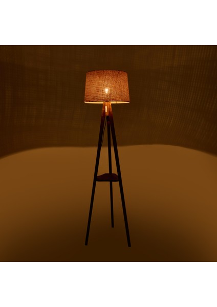 Lighting Sehpalı Tripod Lambader - Kahverengi / Ceviz - 153 cm modelleri