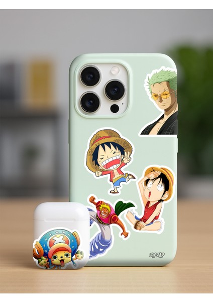 One Piece Anime Telefon Laptop Bullet Journal Yapışkanlı Folyo Sticker Paketi fiyatları