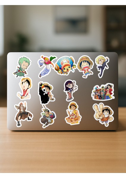 One Piece Anime Telefon Laptop Bullet Journal Yapışkanlı Folyo Sticker Paketi fırsatları