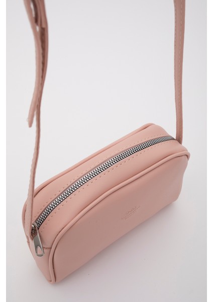 Pudra Shk25 Mini Urban Çapraz Askılı Tek Bölmeli Suni Deri Kol ve Omuz Çantası