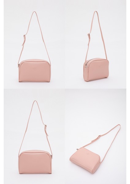 Pudra Shk25 Mini Urban Çapraz Askılı Tek Bölmeli Suni Deri Kol ve Omuz Çantası