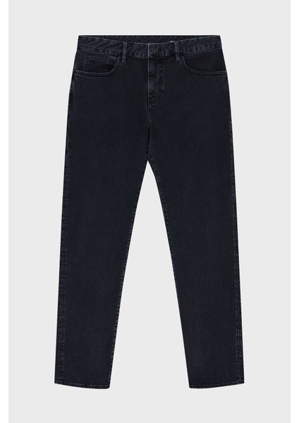 Pamuklu Slim Fit Normal Bel Dar Paça Jeans Erkek Kot Pantolon XM001512 AF14604 M8088 indirimleri