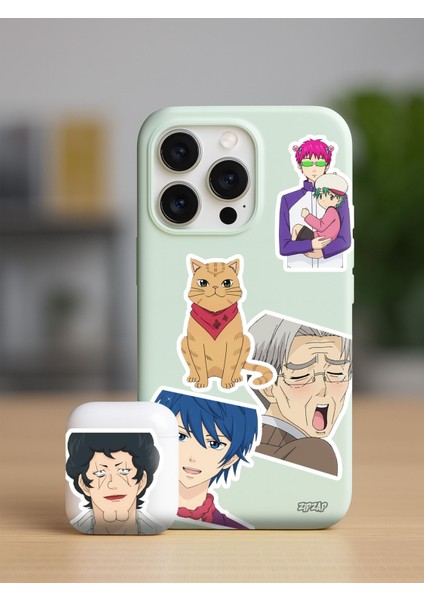 Saiki Kusuo Anime Telefon Laptop Bullet Journal Yapışkanlı Folyo Sticker Paketi fiyatları