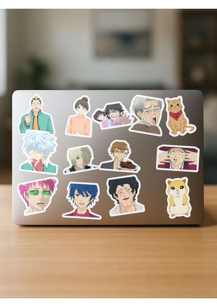 Saiki Kusuo Anime Telefon Laptop Bullet Journal Yapışkanlı Folyo Sticker Paketi fırsatları