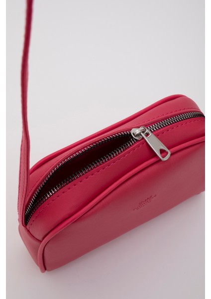 Fuşya Shk25 Mini Urban Çapraz Askılı Tek Bölmeli Suni Deri Kol ve Omuz Çantası indirimleri