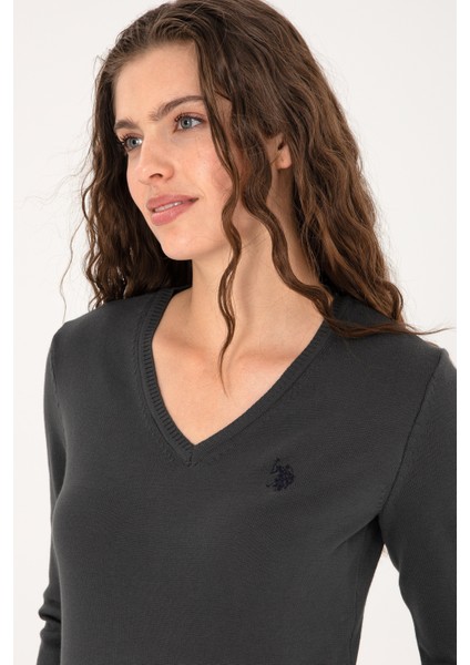 Kadın Antrasit Kazak /triko 50313590-VR006 fiyatları