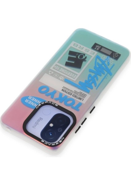 Xiaomi Redmi 12C Kılıf Estoril Desenli Kapak - Estoril - 1 - EYESO6600-5162 modelleri