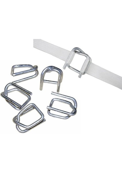 Plastik Çember Bukle Tel Toka 13 mm
