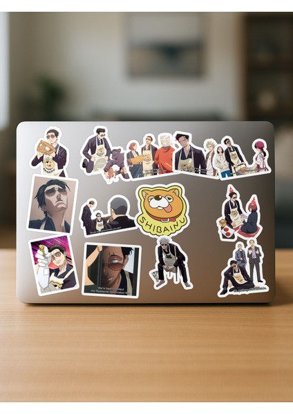 Gokushufudou The Way Of Househusband Anime Telefon Laptop Bullet Journal Yapışkanlı Folyo Sticker Paketi fırsatları