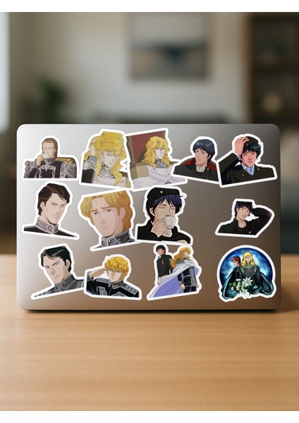 Ginga Eiyuu Densetsu Anime Telefon Laptop Bullet Journal Yapışkanlı Folyo Sticker Paketi fırsatları