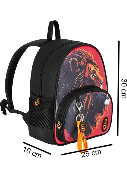 2 Bölmeli Aslan Suni Deri Anaokulu Çantası + Beslenme Çantası + Kalemlik modelleri