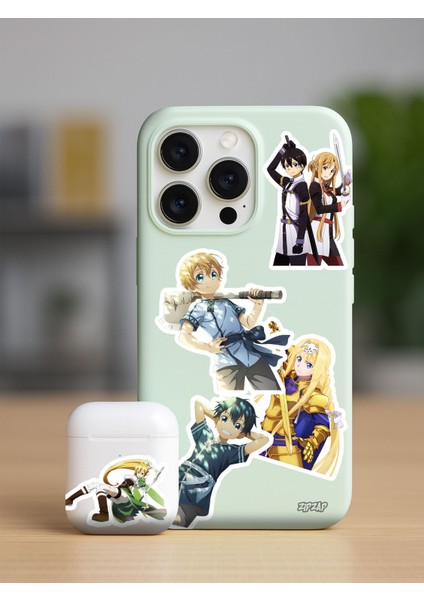 Sword Art Online Sao Anime Telefon Laptop Bullet Journal Yapışkanlı Folyo Sticker Paketi fiyatları