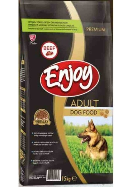 Biftekli Yetişkin Köpek Maması 15 kg