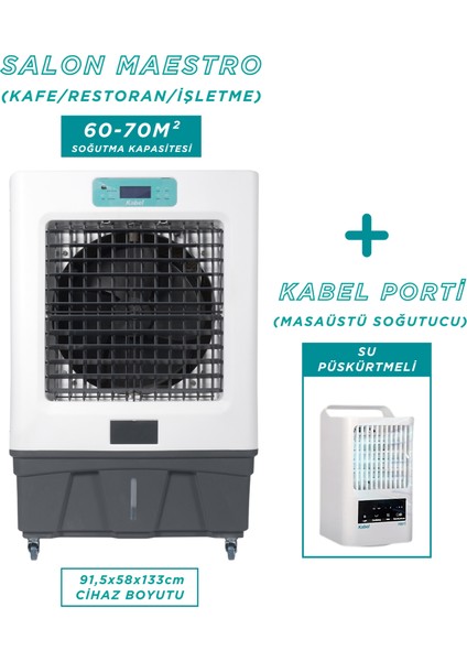 Salon Maestro + Porti Sulu Soğutucu