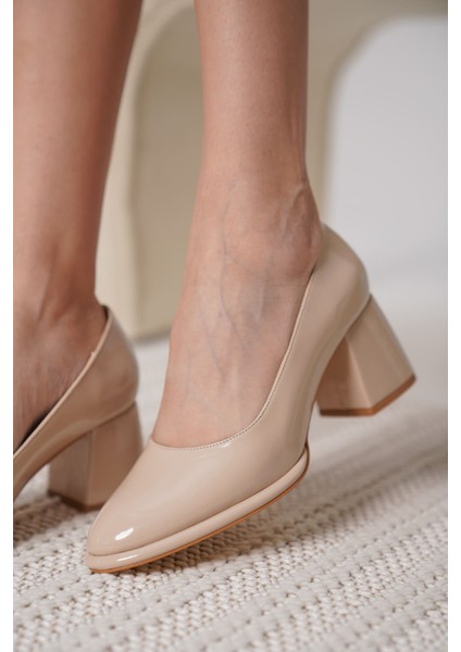 Candie Nude Rugan Kadın Stiletto modelleri