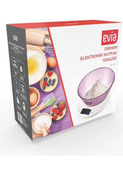 Evia dirhem Geniş LED Ekranlı Dijital Hassas 1gr-5kg Mutfak Tartısı Terazisi modelleri