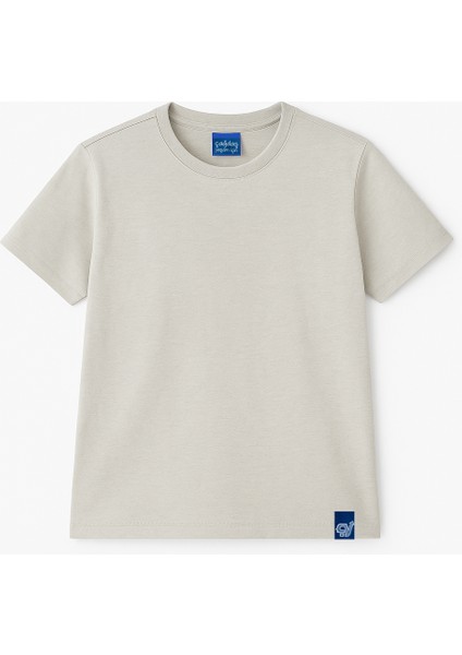 T-Shirt Çağdaş Yaşam Için Pamuklu