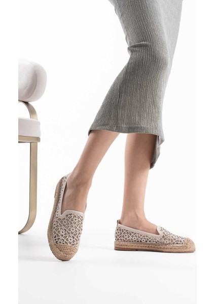 Dune Kadın Bej Espadril Ayakkabı indirimleri