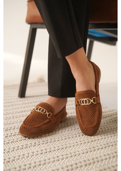 Sally Kadın Süet Taba Günlük Ayakkabı fiyatları