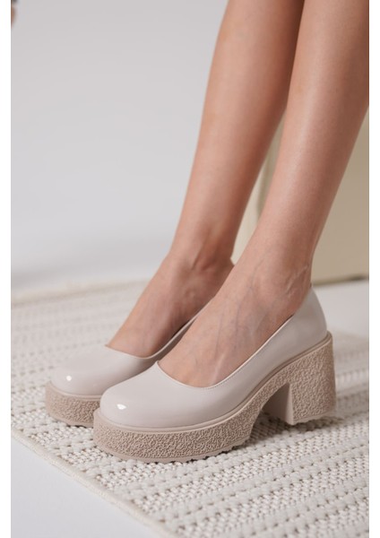 Talya Kadın Bej Rugan Günlük Ayakkabı