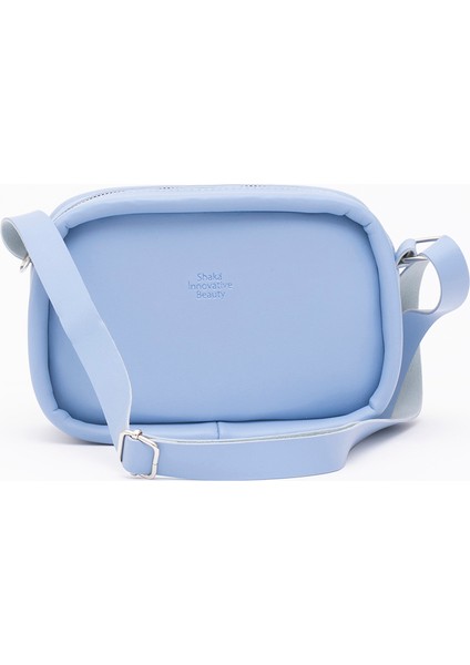 Mavi Shk62 Tek Bölmeli Suni Deri Ayarlanabilir Askılı Fermuarlı Çapraz Omuz Çantası fırsatları