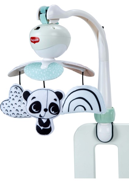 0-3 Yaş Müzikli Sevimli Panda Dönence Beşik ve Bebek Arabası Oyuncağı (Black & White Koleksiyonu) fiyatları