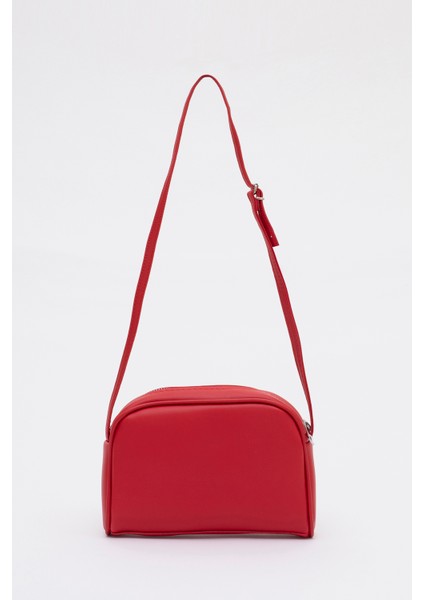 Kırmızı Shk25 Mini Urban Çapraz Askılı Tek Bölmeli Suni Deri Kol ve Omuz Çantası fırsatları