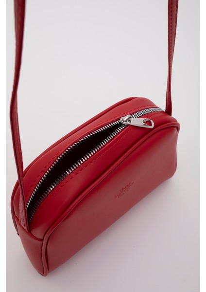 Kırmızı Shk25 Mini Urban Çapraz Askılı Tek Bölmeli Suni Deri Kol ve Omuz Çantası indirimleri