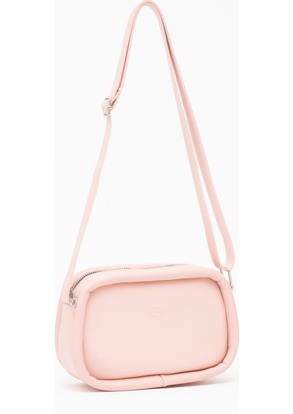 Pudra Shk62 Tek Bölmeli Suni Deri Ayarlanabilir Askılı Fermuarlı Çapraz Omuz Çantası fiyatları