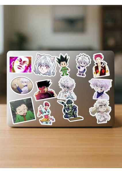 Hunter x Hunter Anime Telefon Laptop Bullet Journal Yapışkanlı Folyo Sticker Paketi fırsatları