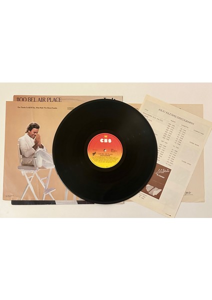 Julio Iglesias – 1100 Bel Air Place Dönem Baskı Plak fırsatları