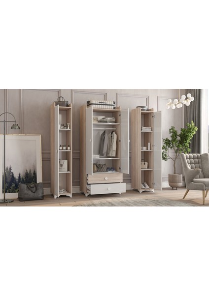 Swing Bdlp 050 4 Kapılı Dolap Sonomo fiyatları