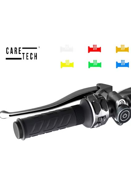 CT-E1956 Elcik Isıtma Motosikelt 5 Kademeli Isıtmalı Geçmeli Takım Motosiklet Gidon Evrensel