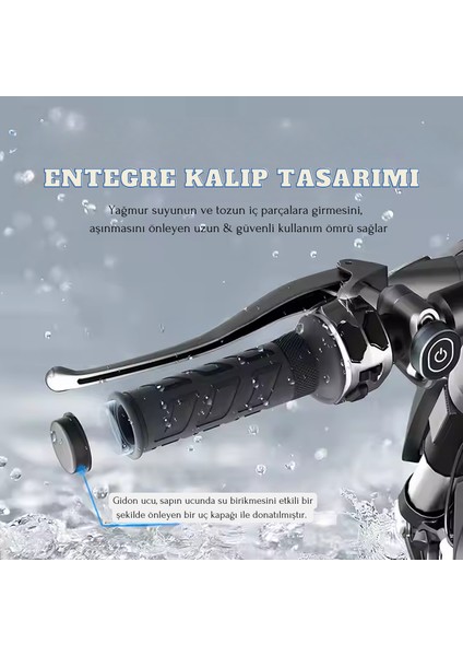 CT-E1956 Elcik Isıtma Motosikelt 5 Kademeli Isıtmalı Geçmeli Takım Motosiklet Gidon Evrensel modelleri