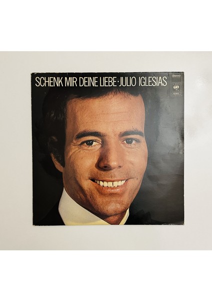 Julio Iglesias-Schenk Mir Deine Liebe Dönem Baskı Plak
