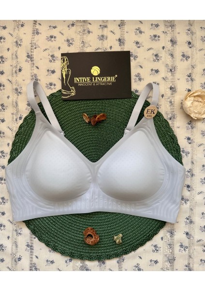 Aurora Ithal Buz Ipek (Ice-Silk) Ultra Ince Rahat Nefes Alır Görünmez Lazer Dikişsiz Sütyen