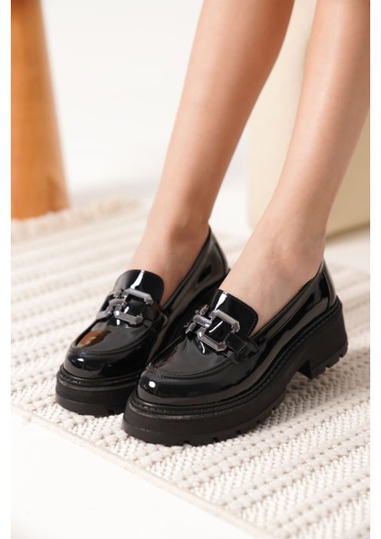 Terry Rugan Siyah Kadın Loafer fiyatları