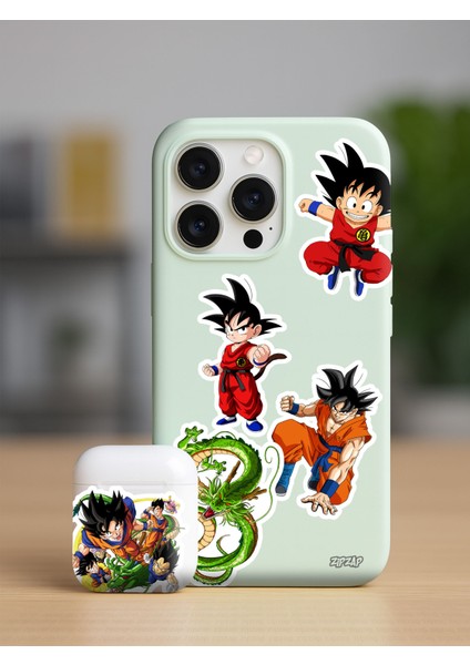 Dragon Ball Anime Telefon Laptop Bullet Journal Yapışkanlı Folyo Sticker Paketi fiyatları