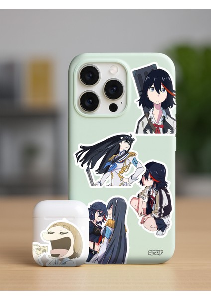 Kill La Kill Anime Telefon Laptop Bullet Journal Yapışkanlı Folyo Sticker Paketi fiyatları