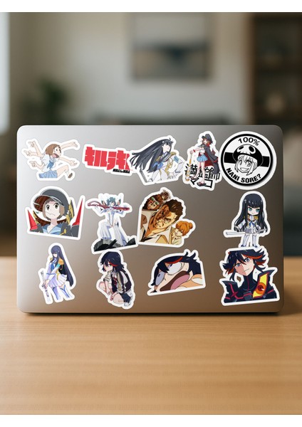 Kill La Kill Anime Telefon Laptop Bullet Journal Yapışkanlı Folyo Sticker Paketi fırsatları