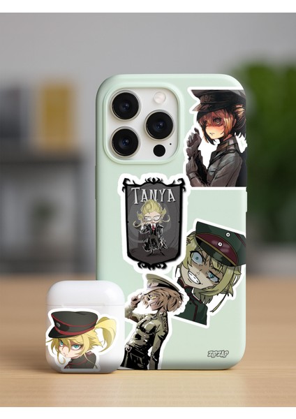 Youjo Senki Anime Telefon Laptop Bullet Journal Yapışkanlı Folyo Sticker Paketi fiyatları