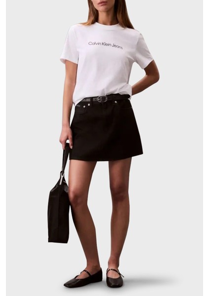 % 100 Pamuk Regular Fit Bisiklet Yaka Logolu T Shirt LV047C912GYAA Bayan T Shirt LV047C912G Yaa fiyatları