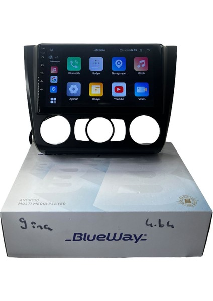 Bmw 1 Series E87 (Analog) Blueway 4-64 Profesyonel Oem Multimedia