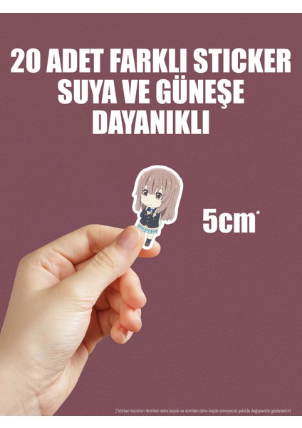 Koe No Katachi Anime Telefon Laptop Bullet Journal Yapışkanlı Folyo Sticker Paketi indirimleri