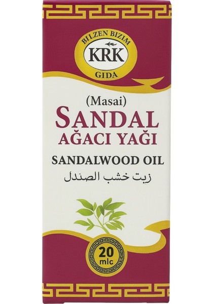 Sandal Ağacı Yağı 20 ml – Cilt ve Ruh Bakımı Için fiyatları